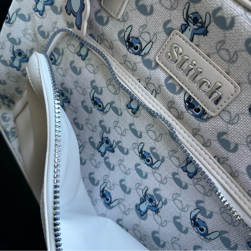 Disney Lilo and Stitch All Over Print Weekender/Duffle Bag: NWT - Picture 9 of 13
